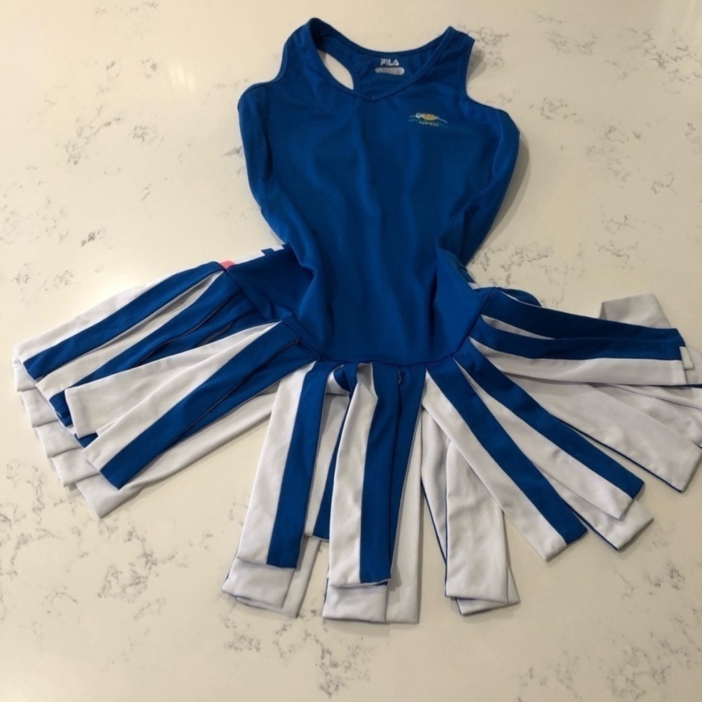 FILA Cheerleader dress blue, white size:XS - Picture 5 of 15